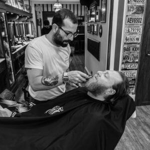 Dettaglio di un taglio realizzato da BoyscluB a Palermo